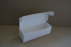 Pudełko fasonowe 240x75x75mm białe 5 szt