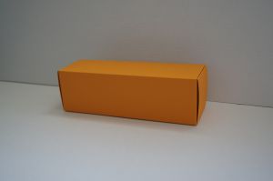Pudełko fasonowe kartonowe 240x75x75mm pomarańczowe 5 szt