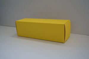 Pudełko fasonowe kartonowe 240x75x75mm żółte 5 szt
