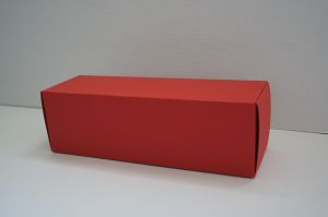 Pudełko fasonowe kartonowe 240x75x75mm czerwone 5 szt