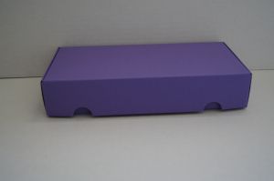 Pudełko fasonowe kartonowe 215x105x40mm fioletowe 5 szt