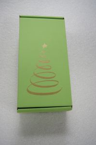 Pudełko fasonowe 365x185x100mm zielone